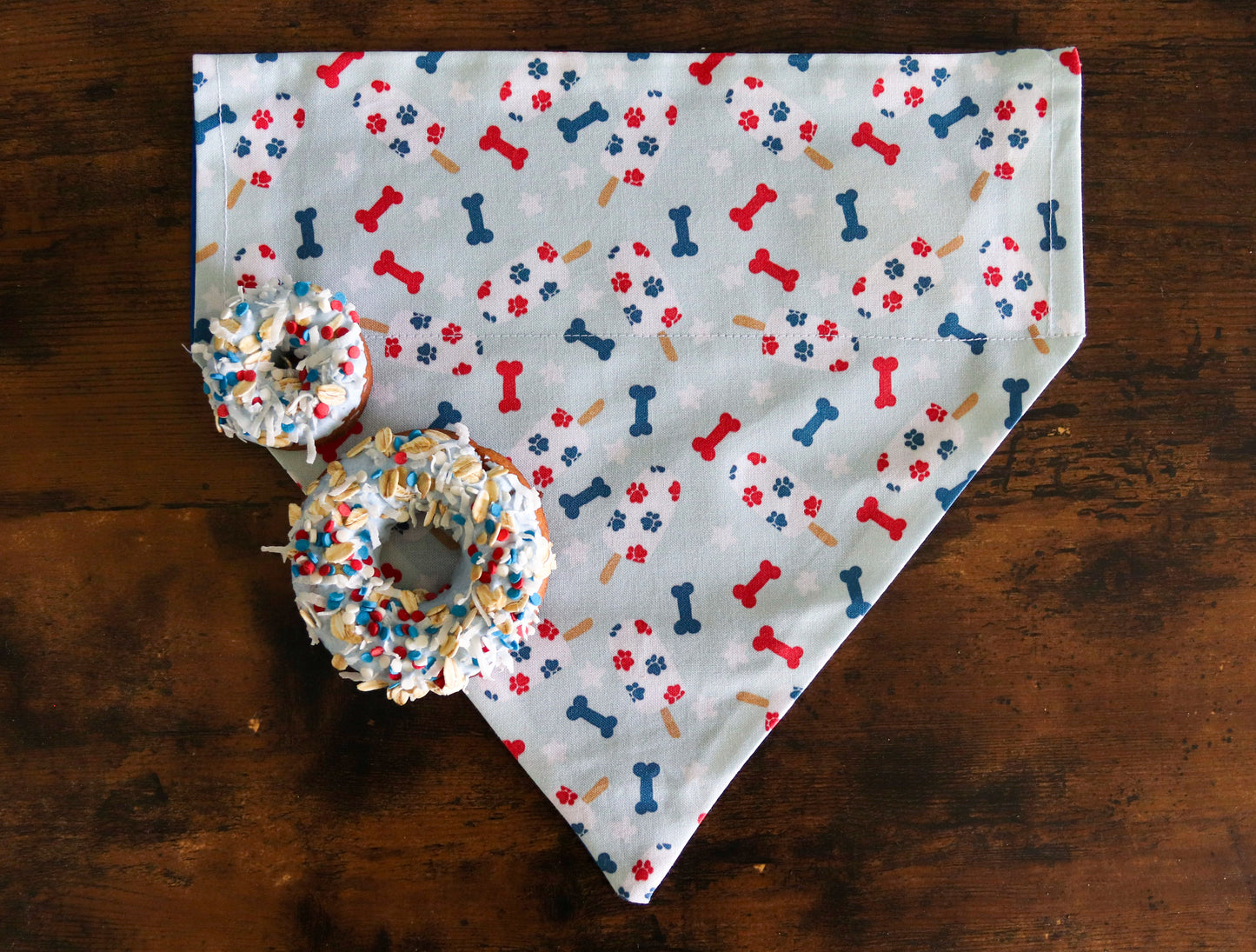 Pawprint Popsicle Bandana