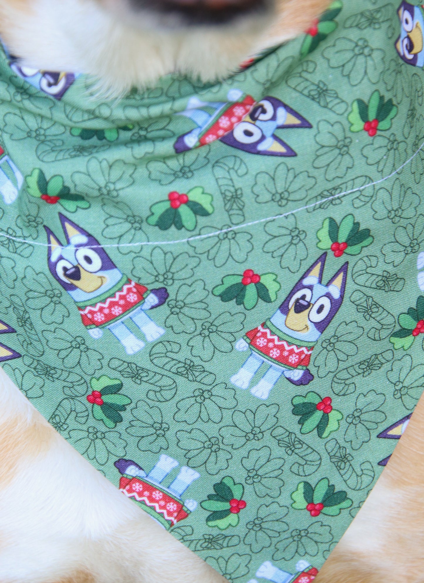 Bluey Christmas Bandana