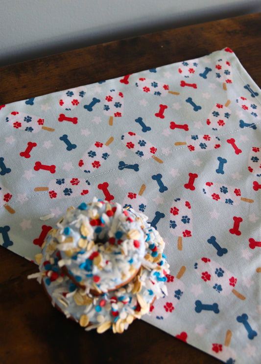 Pawprint Popsicle Bandana