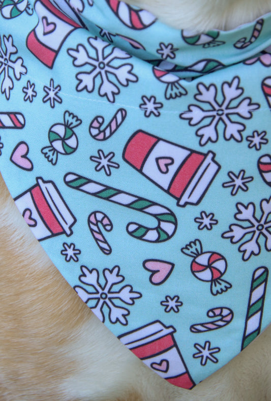 Christmas Coffee Bandana