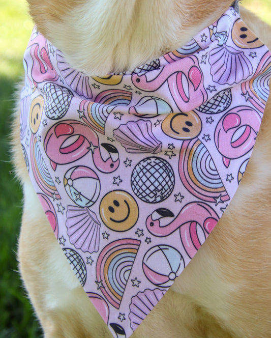 Beachball & Disco-ball Bandana
