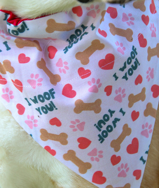 I woof you! Bandana