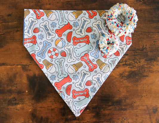 Pool Pawty Bandana