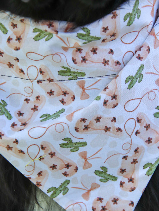 Floral Cowgirl Bandana