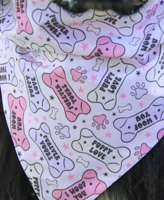 Puppy Love Bandana
