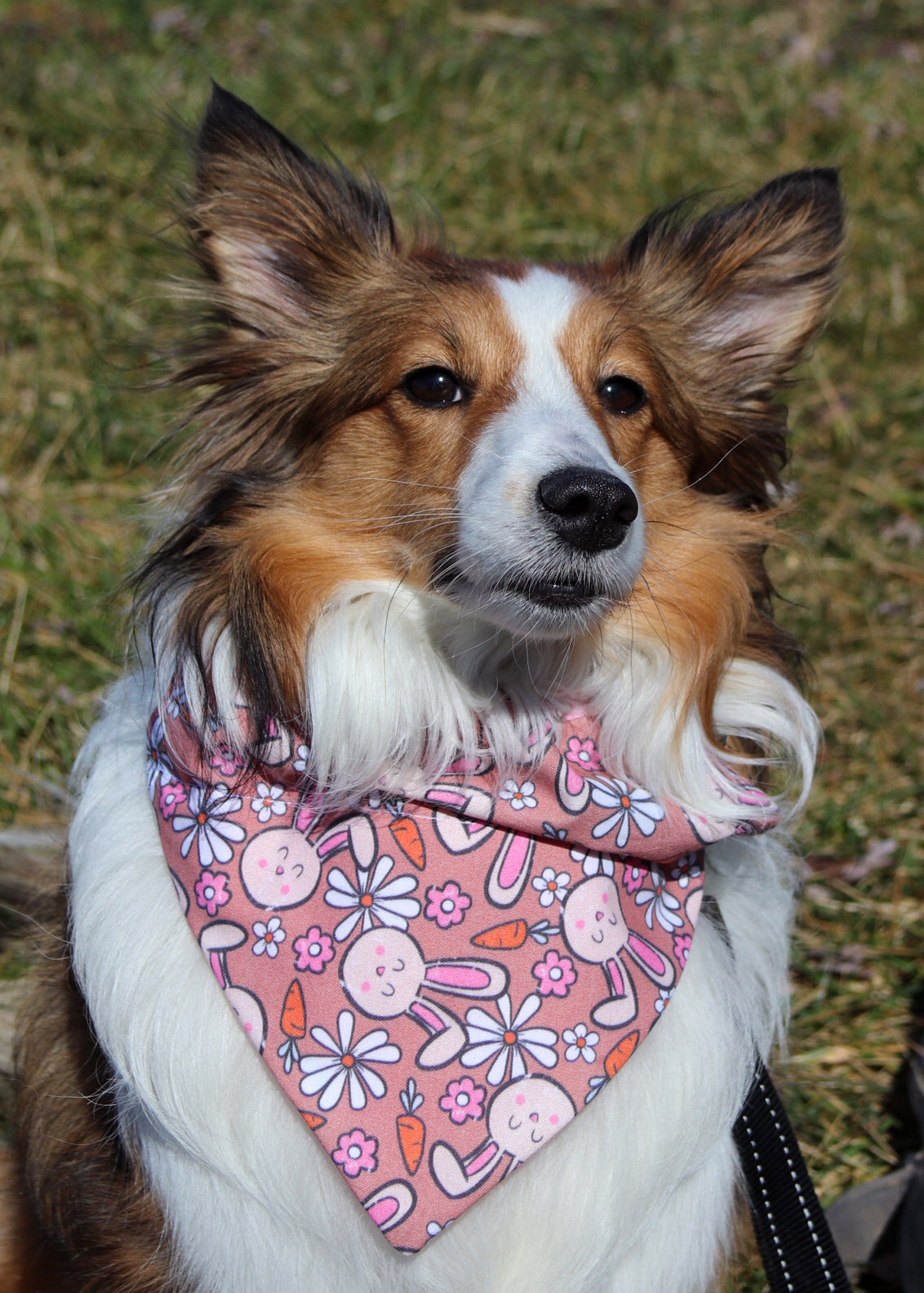 Floral Bunny Bandana