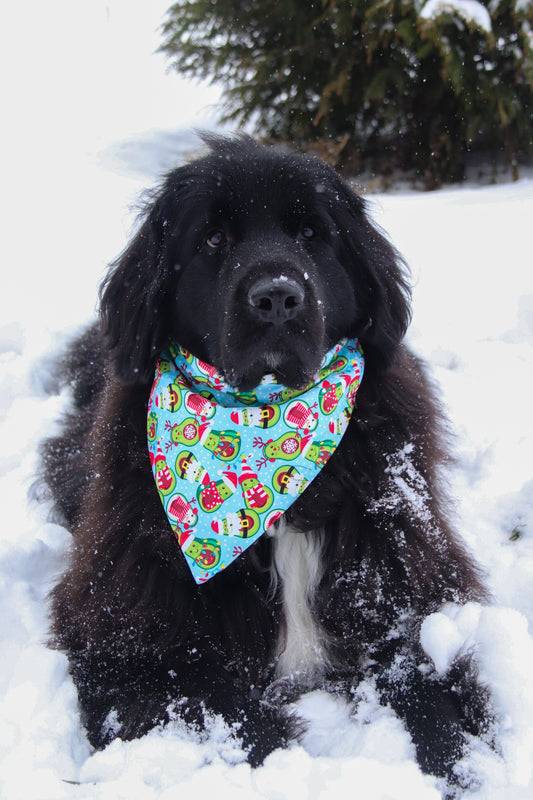 Christmas Avocado Bandana