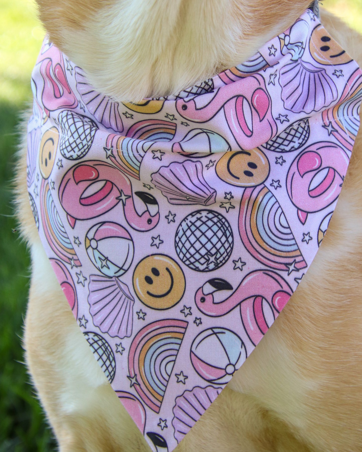 Beachball & Disco-ball Bandana