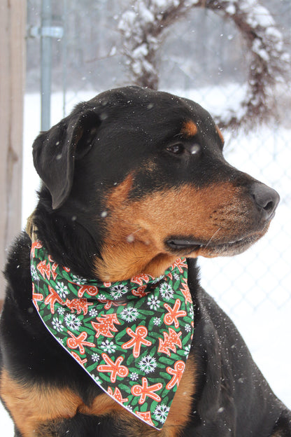 Green Gingerbread Bandana