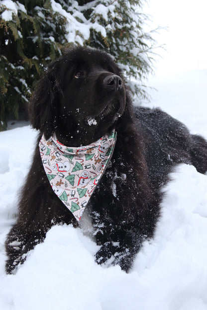 Vintage Snowman Bandana