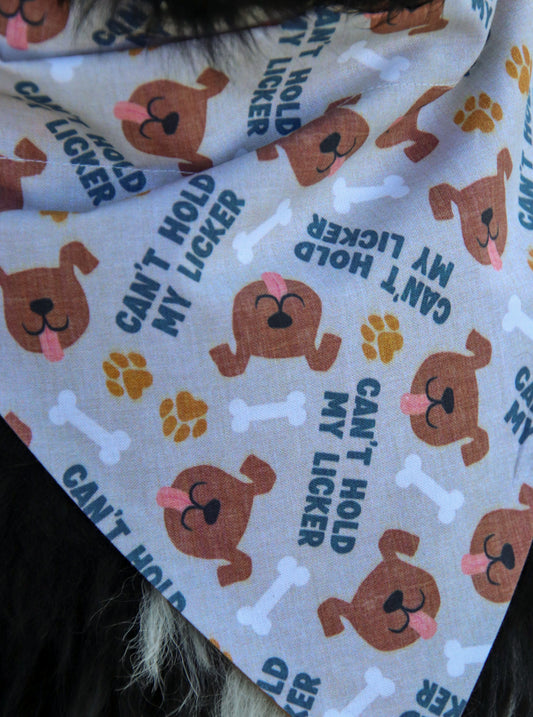 Can’t Hold My Licker Bandana