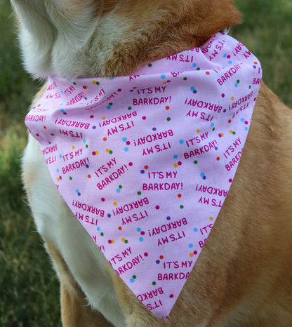 It’s my Barkday Bandana