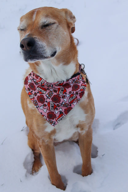Coffee Tattoo Heart Bandana