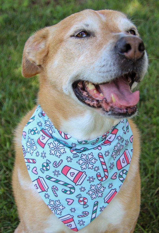 Christmas Coffee Bandana