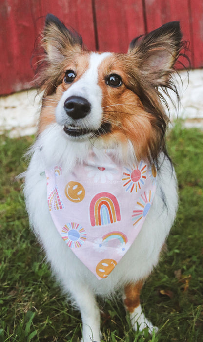 Rainbow/Smiley Bandana