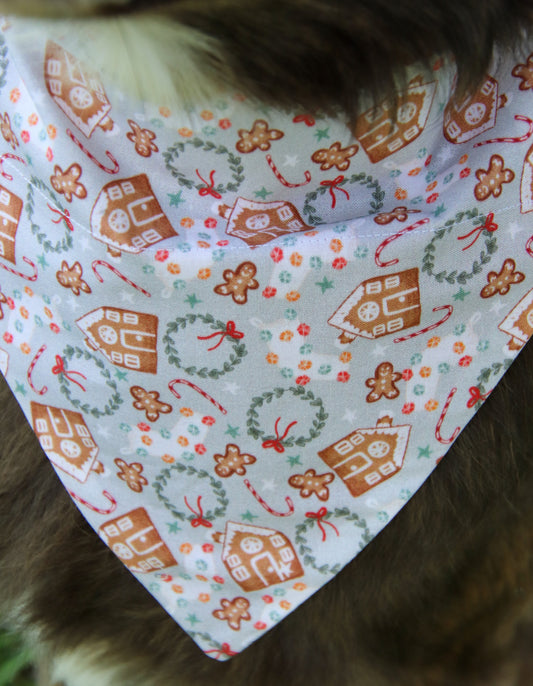 Gingerbread House Bandana