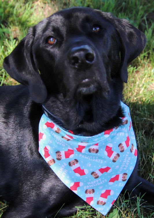Happy Pawlidays Bandana