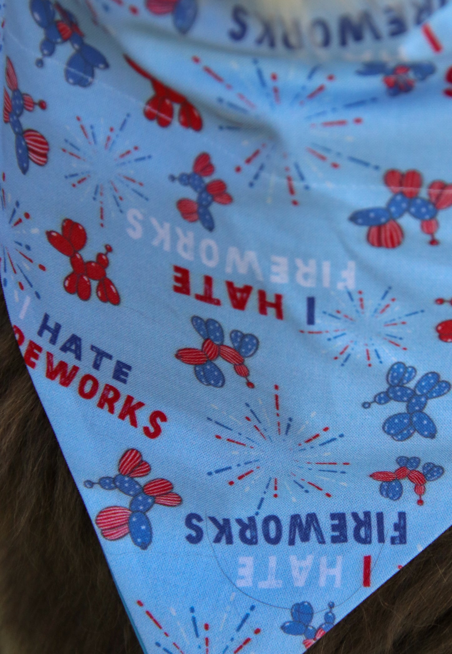 I Hate Fireworks Bandana