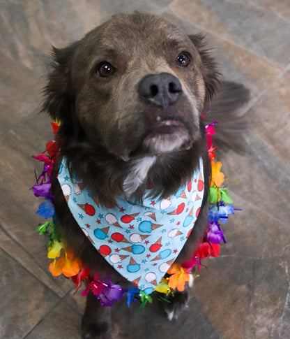 4th Of July Ice cream Bandana