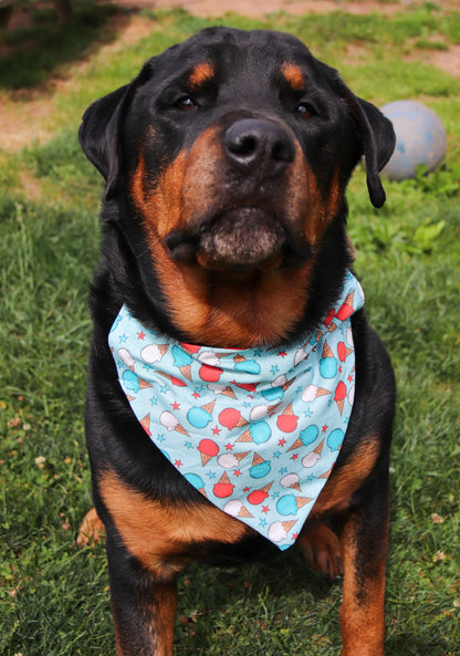 4th Of July Ice cream Bandana