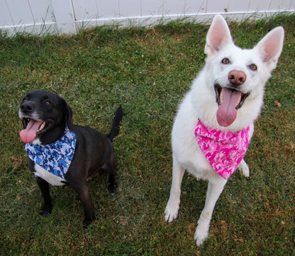 Blue Camo Bandana