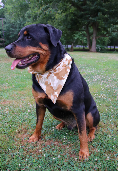 Tan Camo Bandana