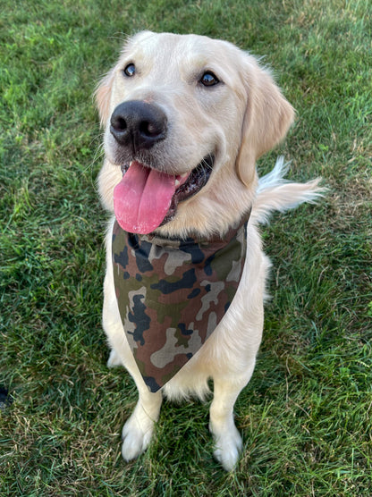 Brown Camo Bandana