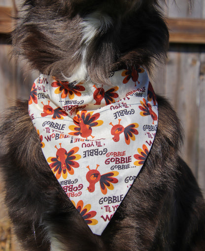 Gobble Til You Wobble Bandana