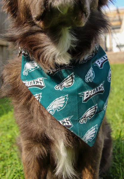 Glitter Philadelphia Eagles Bandana