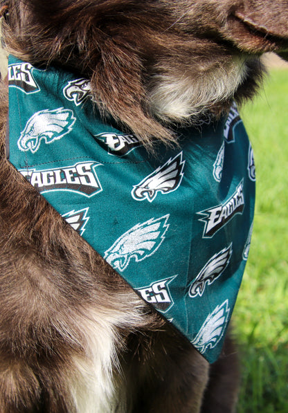 Glitter Philadelphia Eagles Bandana